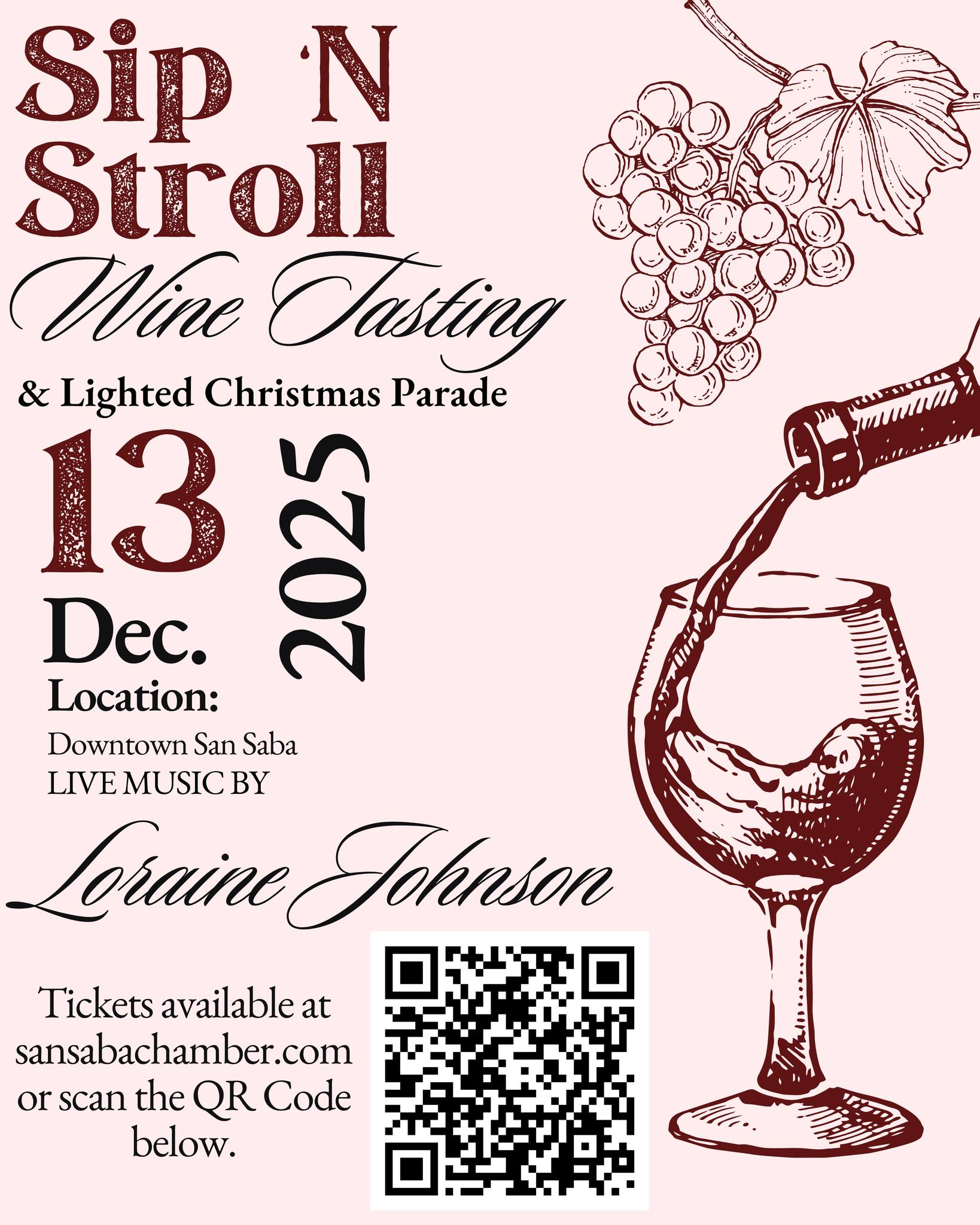 San Saba Sip N Stroll